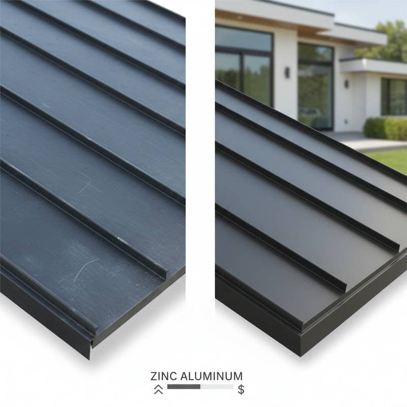Zinc Roofs Last Longer But Aluminum Costs Less in 2025