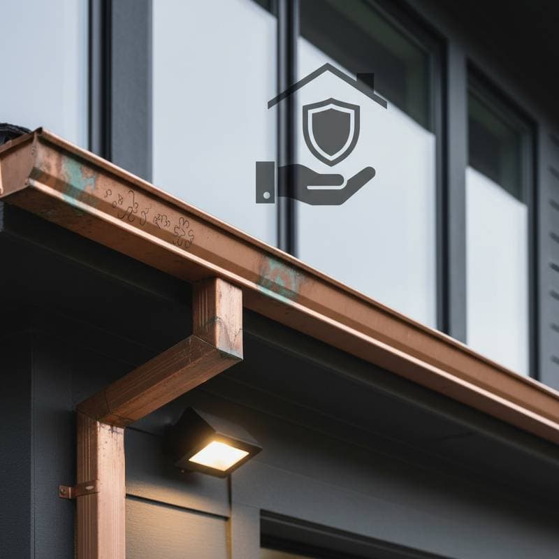 Mark Your Copper Gutters to Stop Theft Rings