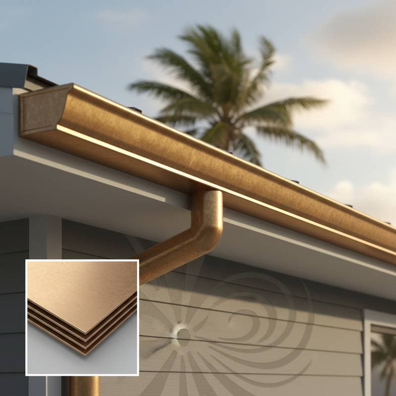 New Alloy Gutters Survive Category 5 Wind Loads