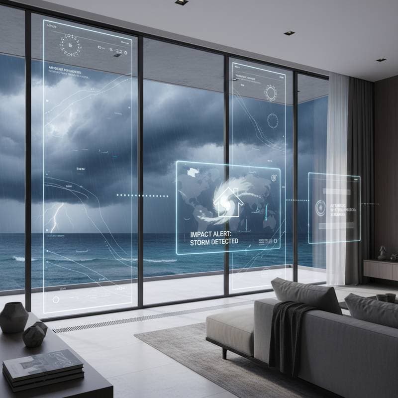 Smart Impact Windows Detect Storms Before Alerts