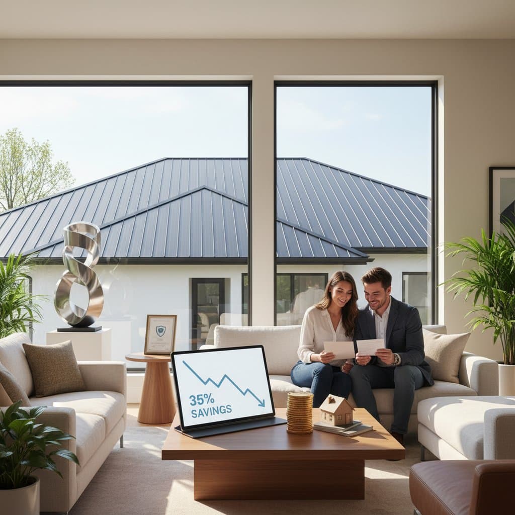 Metal Roofs Cut Home Insurance Costs by 35%
