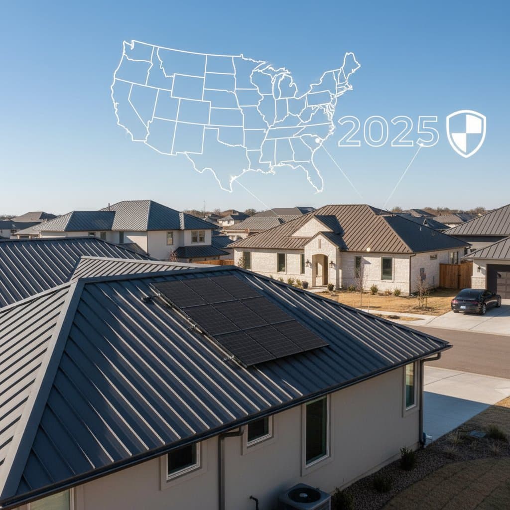 New Metal Roof Codes Hit 6 States by 2025