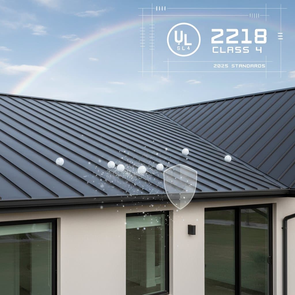 New Hail Standards Make Metal Roofs Storm-Proof