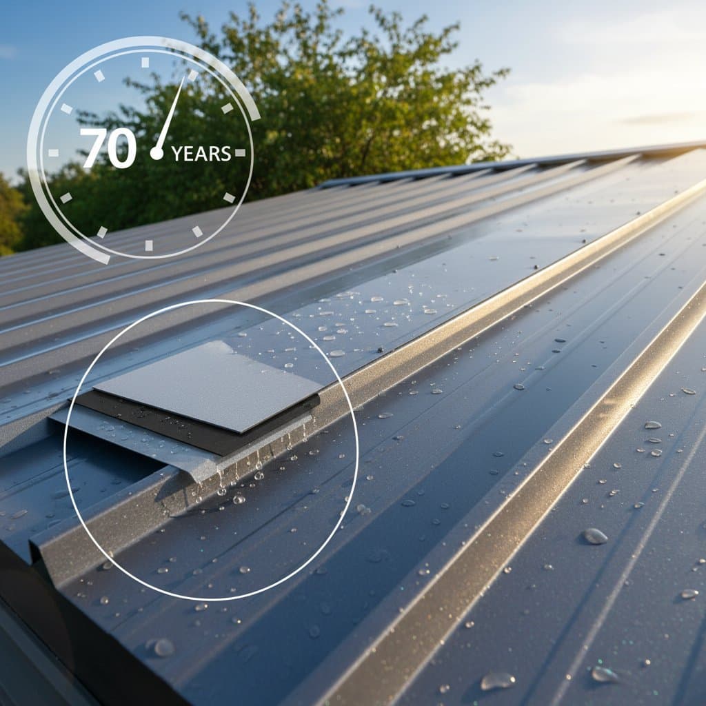New Coatings Extend Metal Roofs to 70 Years
