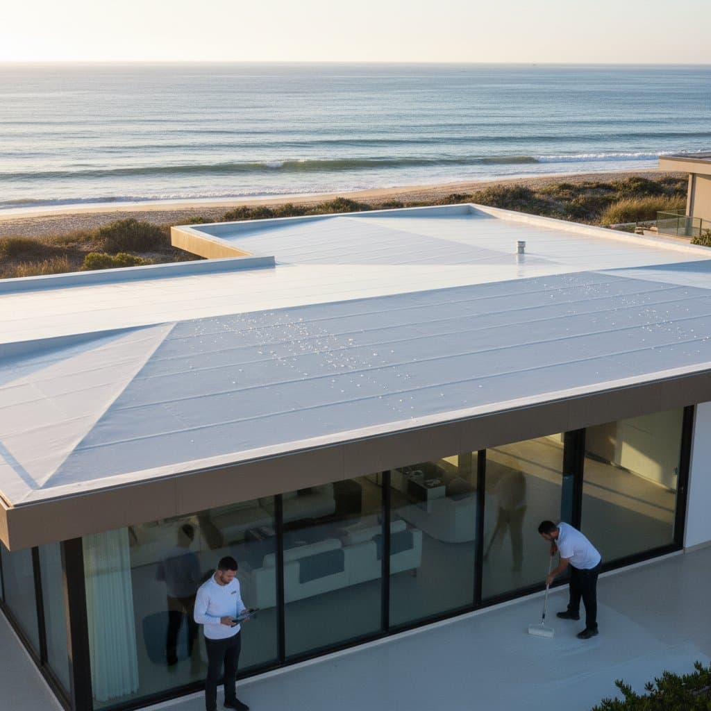 Marine Coatings Block Salt Decay for 25-Year Roofs