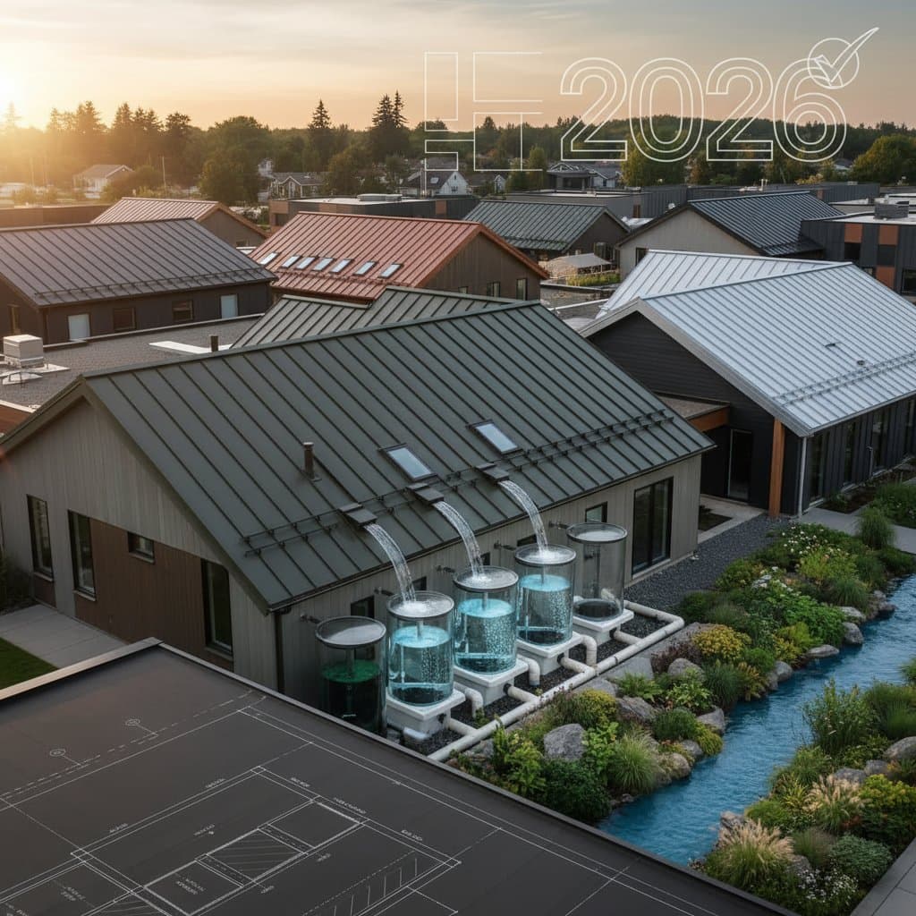 Zinc-Free Roofs Protect Waterways and Meet 2026 Codes
