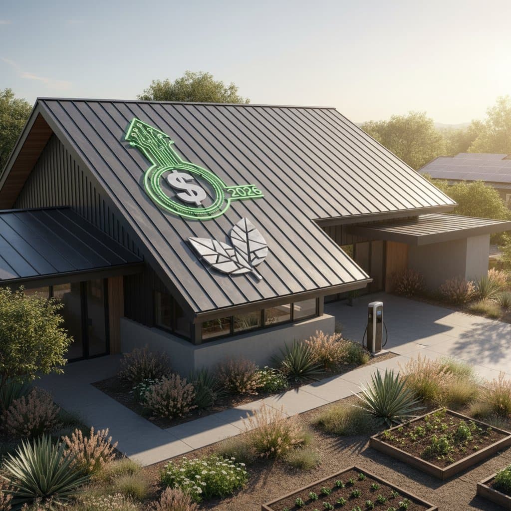 Recycled Metal Roofs Cut Costs with 2026 Tax Credits