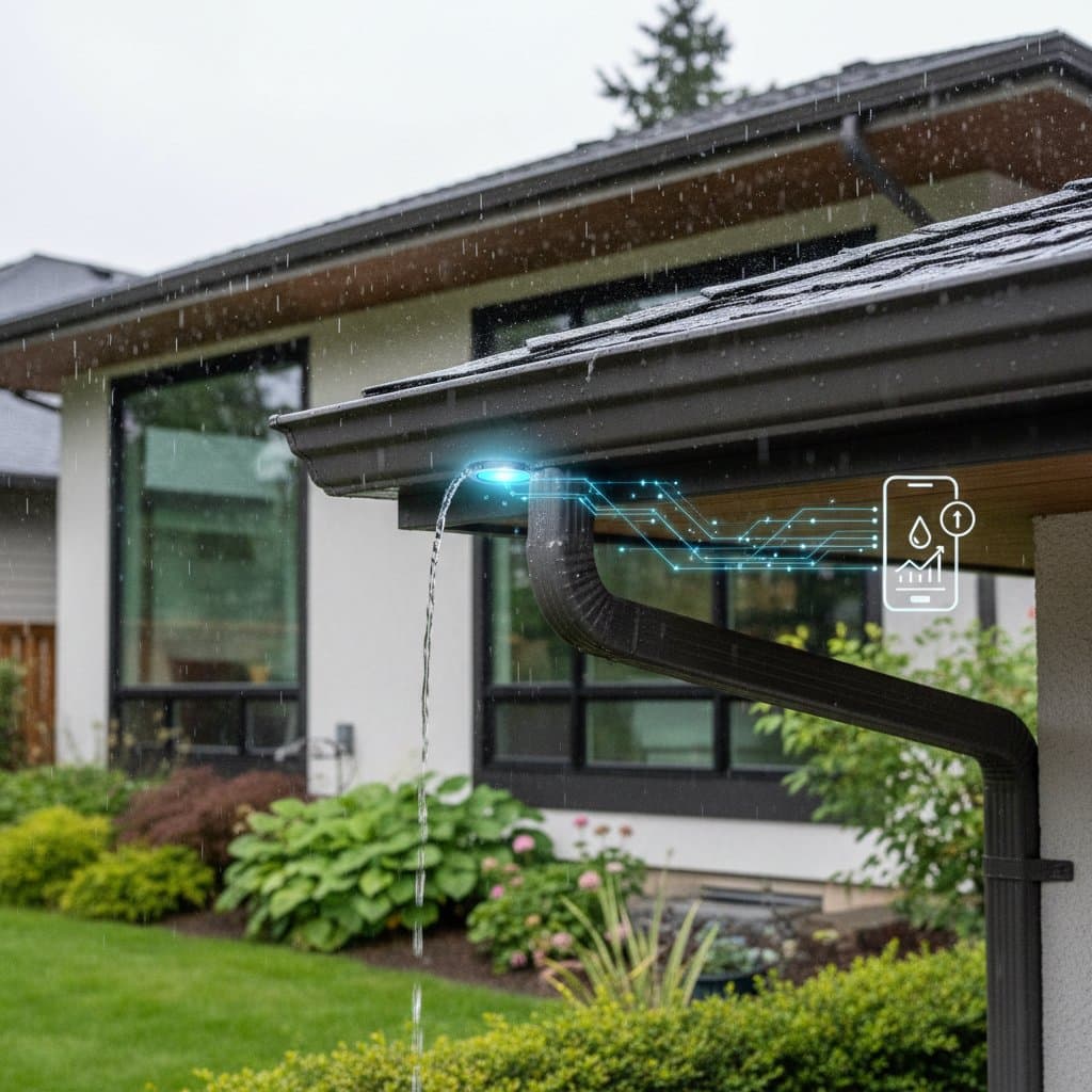 Smart Sensors Stop Gutter Overflow Before It Floods