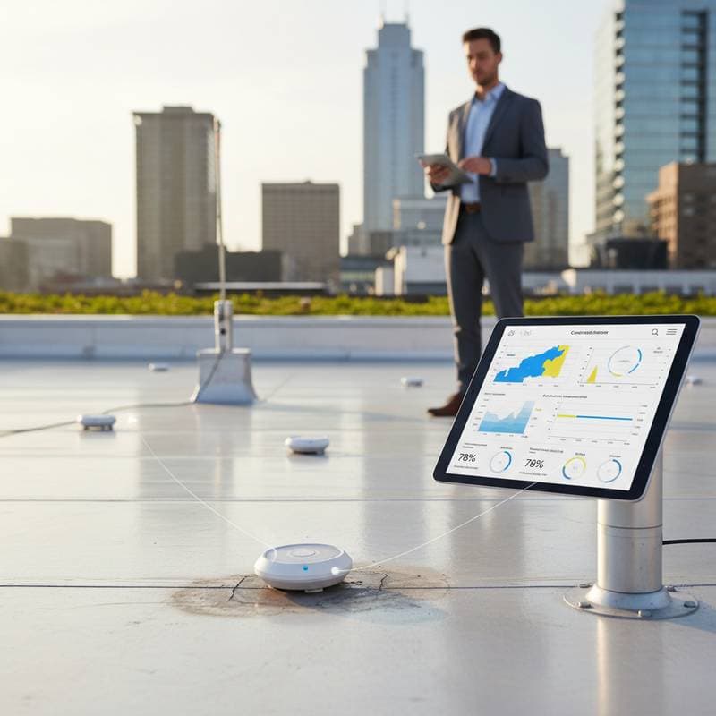 Smart Sensors Catch Roof Coating Failure Early