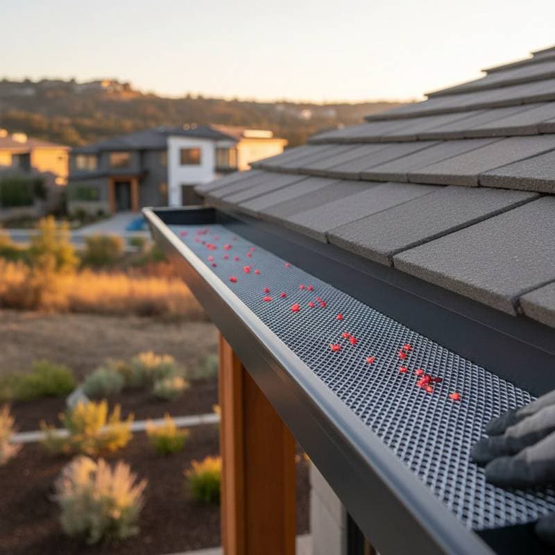 Ember-Rated Mesh Stops Wildfire Roof Ignition