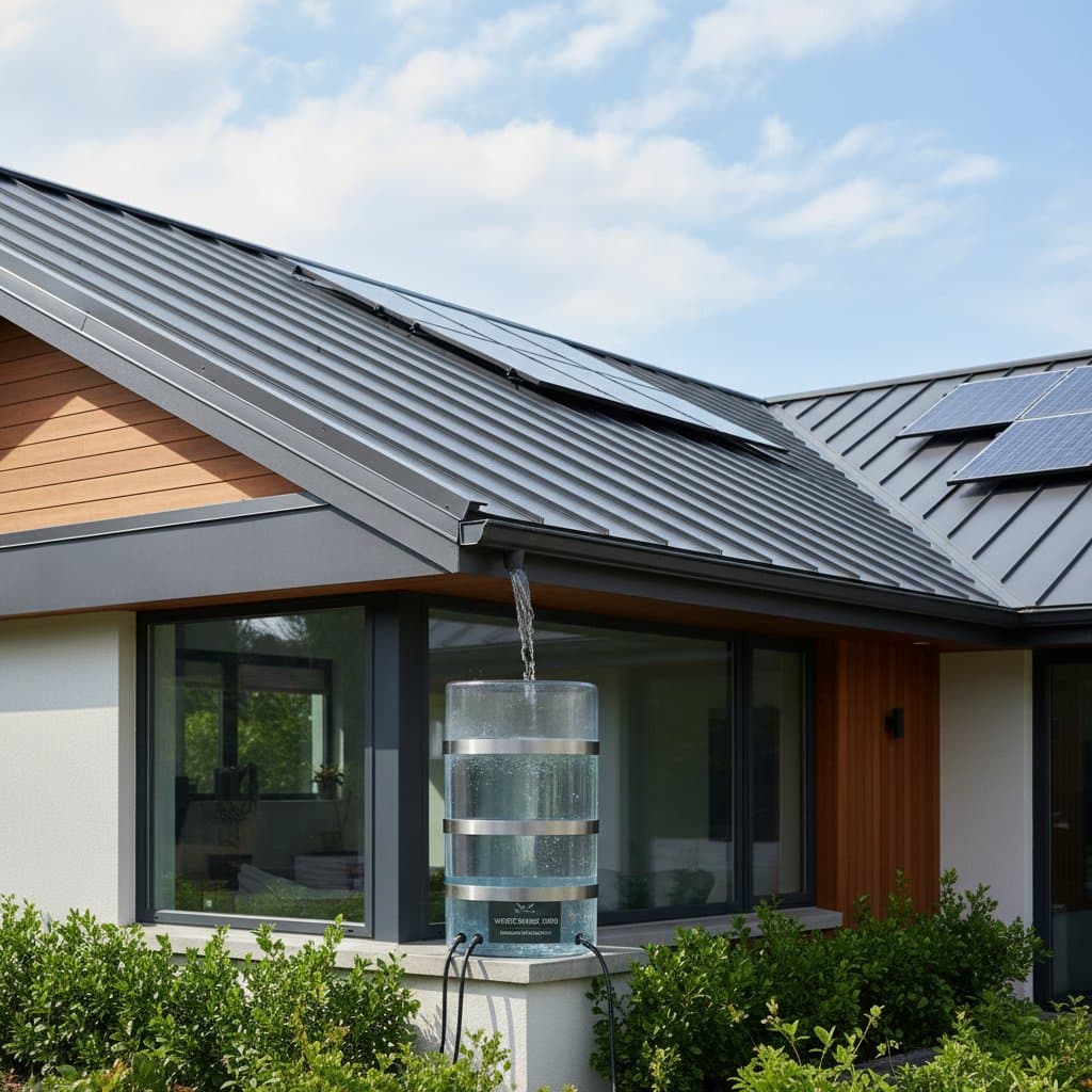 Metal Roofs Collect Clean Rain, Earn $800 Back