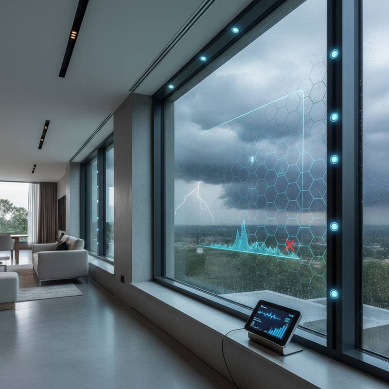 Smart Sensors Detect Window Failure Before Storms Hit