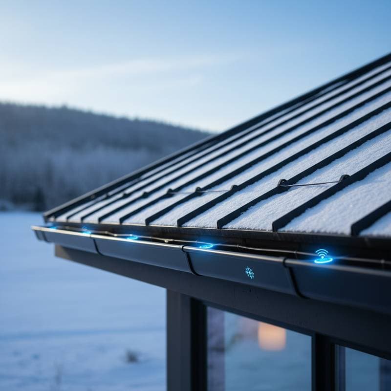 Smart Gutters That Detect Ice Dams Before They Form