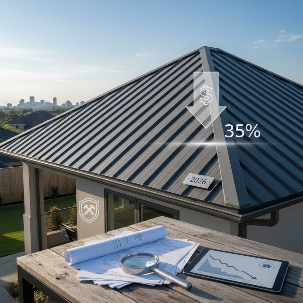 Metal Roofs Slash Insurance Premiums by 35%