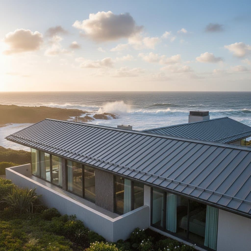 Aluminum-Zinc Roofs Beat Saltwater Corrosion