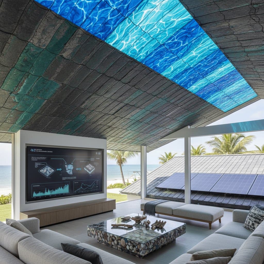 Ocean Plastic Roofing: Cleaning Seas While Protecting Homes