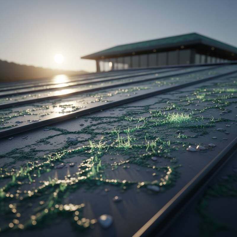 Algae Coatings Cut Metal Roof Temps by 25°F