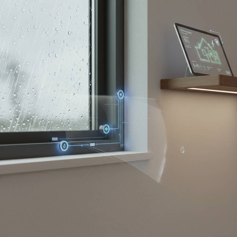 Smart Sensors Stop Window Leaks Before Wall Damage