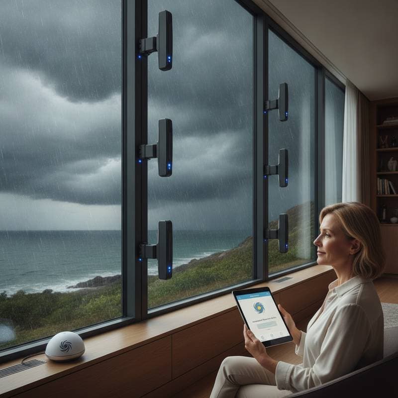 Storm-Sensing Windows Lock Themselves Before Hurricanes