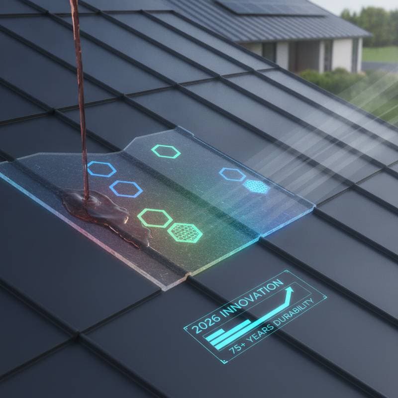 Nano-Coating Makes Metal Roofs Last 75+ Years