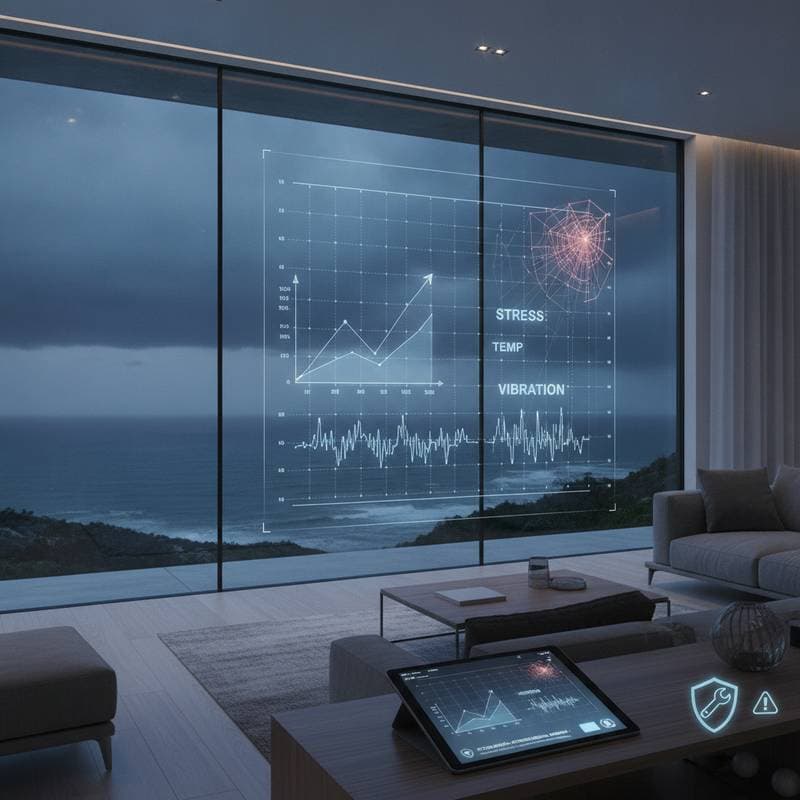 Smart Impact Windows Detect Stress Before Cracks Form